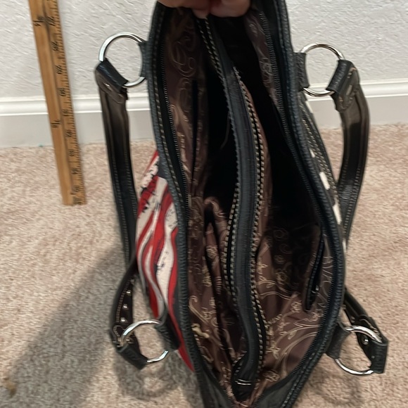 Montana West American Flag Travel Bag Set Get All 3! - Picture 4 of 11